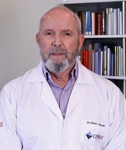 Retrato do Dr. Fl&aacute;vio Zucchi, professor do Cetrus